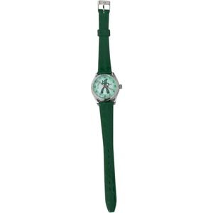 Vintage 1982 GUMBY Character Watch Green Leather Band A&M Hollywood Art Clokey